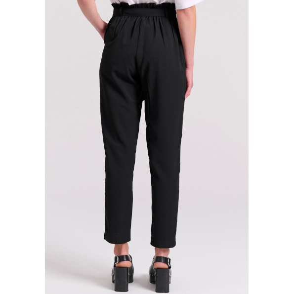 Γυναικείο παντελόνι FUNKY BUDDHA FBL009-118-02 μαύρο 