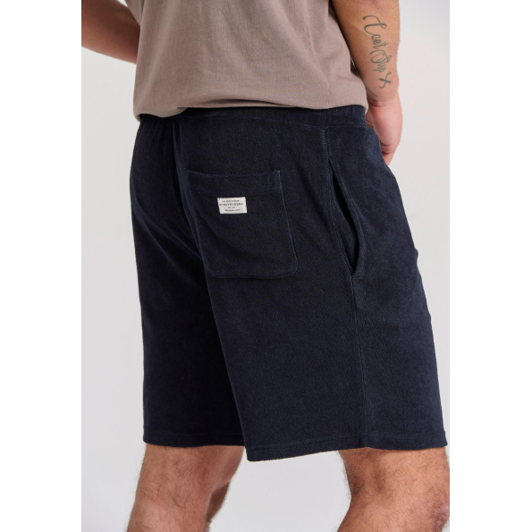 Ανδρική αθλητική βερμούδα terry FUNKY BUDDHA FBM009-061-03 μπλε 