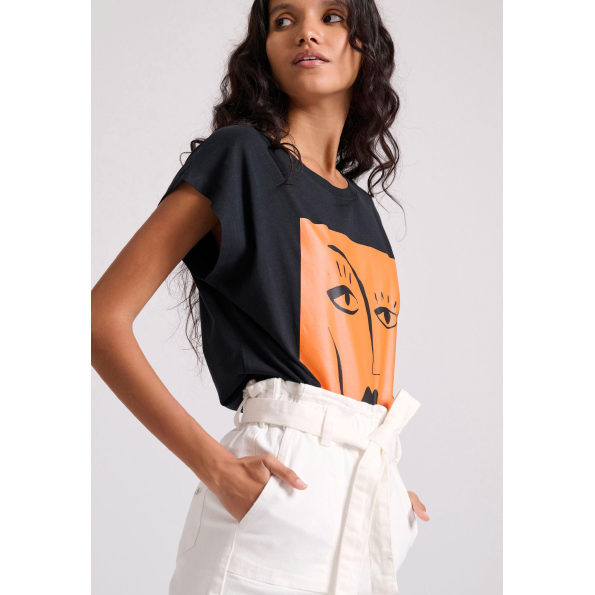 Γυναικείο τζιν σορτς FUNKY BUDDHA FBL009-164-03 λεύκο Γυναικεία