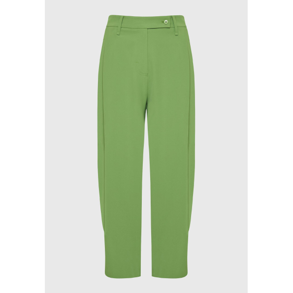 Γυναικεία cropped παντελόνα FUNKY BUDDHA FBL009-119-02 πράσινο