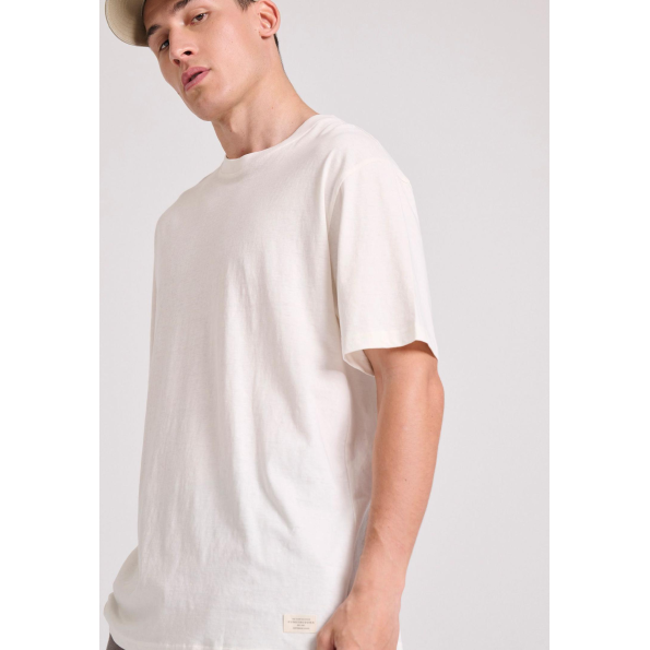 Ανδρικό t-shirt FUNKY BUDDHA FBM009-083-04 λευκό 