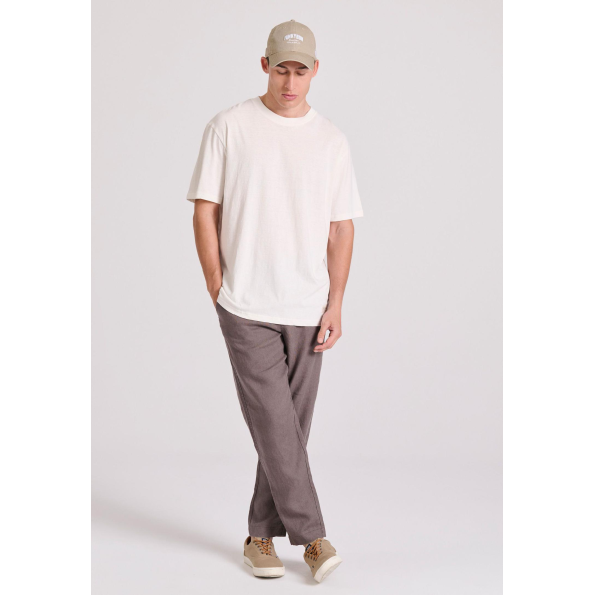 Ανδρικό t-shirt FUNKY BUDDHA FBM009-083-04 λευκό  Ανδρικά