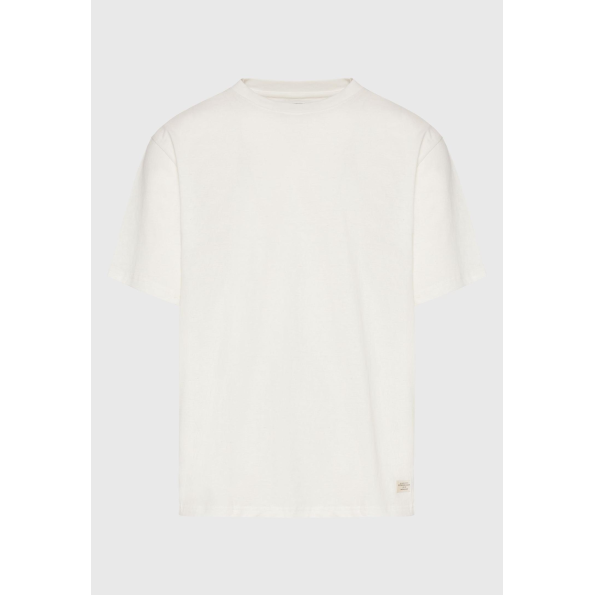 Ανδρικό t-shirt FUNKY BUDDHA FBM009-083-04 λευκό  Ανδρικά