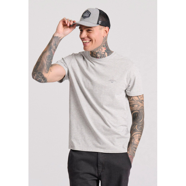 Ανδρικό καπέλο jockey FUNKY BUDDHA FBM009-072-10 γκρι  Ανδρικά