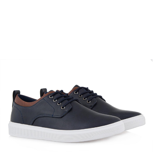 Ανδρικά casual δετά παπούτσια JK LONDON U592A6291 μπλε