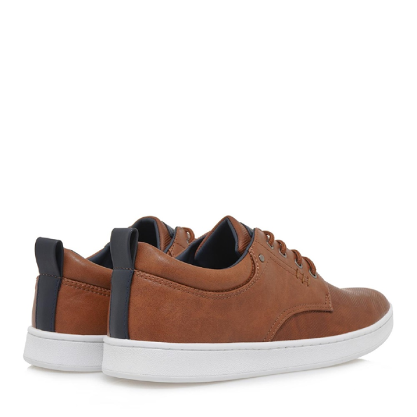 Ανδρικά casual δετά παπούτσια JK LONDON U592A9651 καφέ