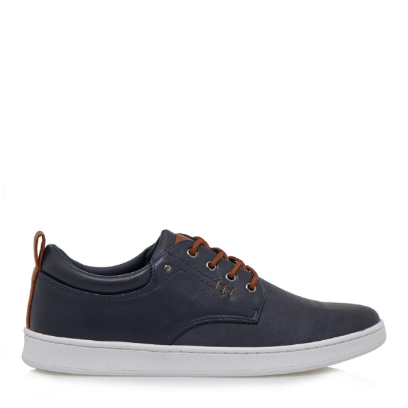 Ανδρικά casual δετά παπούτσια JK LONDON U592A9651 μπλε