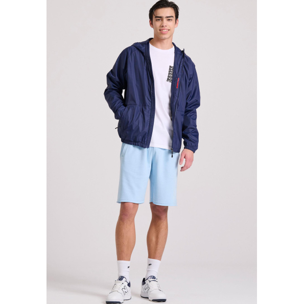 Ανδρική αθλητική βερμούδα FUNKY BUDDHA FBM009-051-03 γαλάζια Ανδρικά