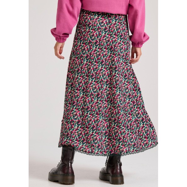 Γυναικεία maxi φούστα FUNKY BUDDHA FBL010-116-14 εμπριμέ Γυναικεία