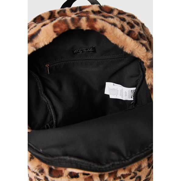 Γυναικείο γούνινο σακίδιο πλάτης FUNKY BUDDHA FBL010-164-10 animal print Γυναικεία Γυναικείο γούνινο σακίδιο πλάτης FUNKY BUDDHA FBL010-164-10 animal print Γυναικεία