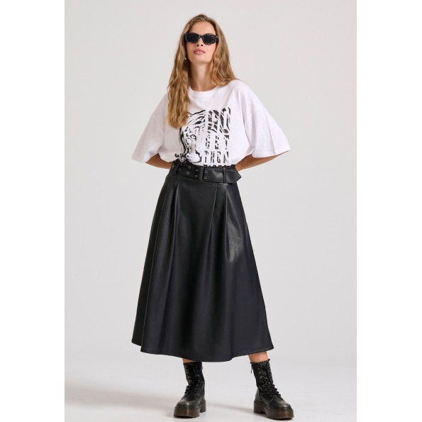 Γυναικείο t-shirt FUNKY BUDDHA FBL010-109-04 λευκό Γυναικεία
