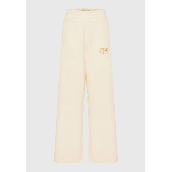 Γυναικείο παντελόνι φόρμας FUNKY BUDDHA FBL010-106-02 εκρού Γυναικεία