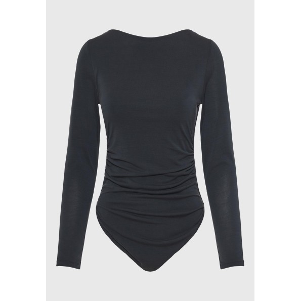 Γυναικείο κορμάκι FUNKY BUDDHA FBL010-103-17 μαύρο Γυναικεία