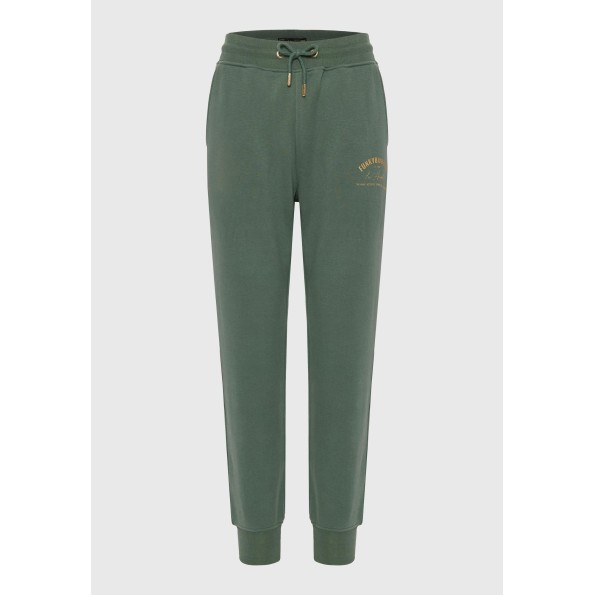 Γυναικείο παντελόνι φόρμας FUNKY BUDDHA FBL010-104-02 πράσινο Γυναικεία