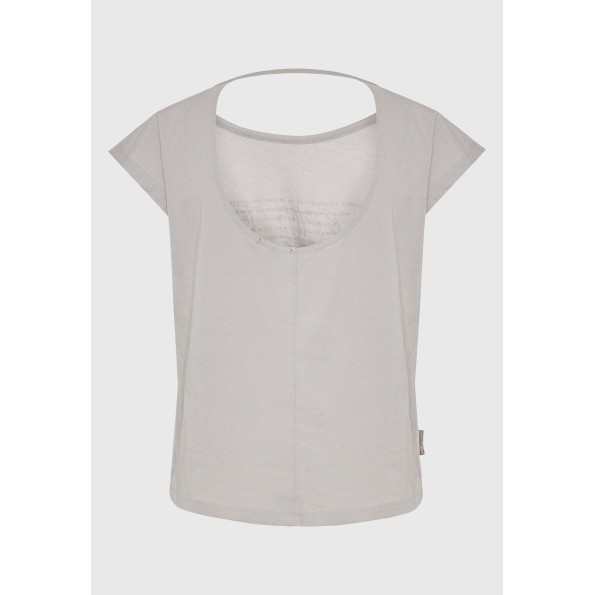 Γυναικείο t-shirt FUNKY BUDDHA FBL011-182-04 γκρι Γυναικεία