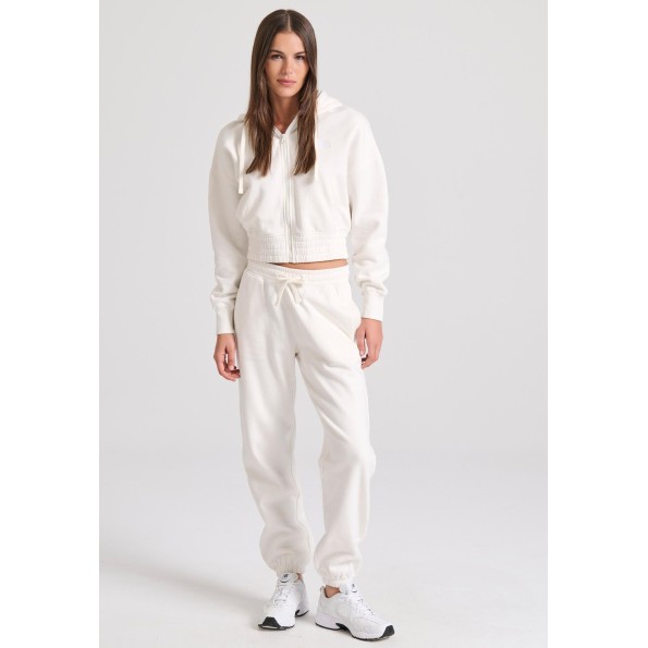 Γυναικείο παντελόνι φόρμας FUNKY BUDDHA FBL010-107-02 εκρού Γυναικεία