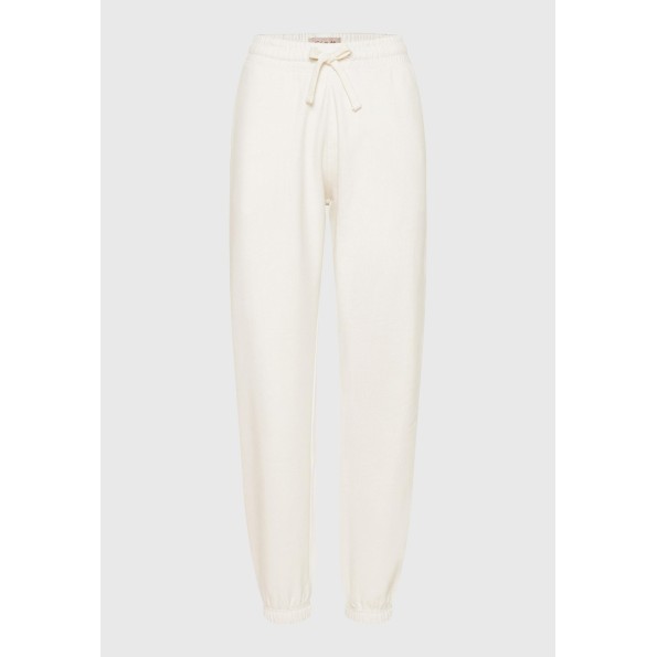 Γυναικείο παντελόνι φόρμας FUNKY BUDDHA FBL010-107-02 εκρού Γυναικεία