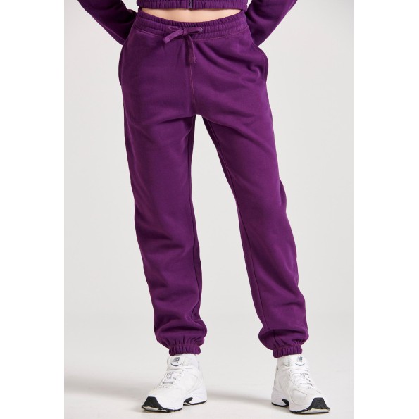 Γυναικείο παντελόνι φόρμας FUNKY BUDDHA FBL010-107-02 μοβ