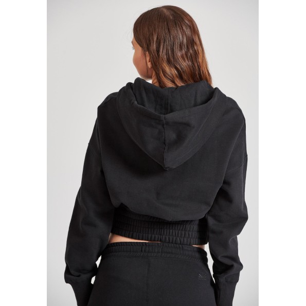 Γυναικεία φούτερ ζακέτα FUNKY BUDDHA FBL010-127-06 μαύρη Γυναικεία