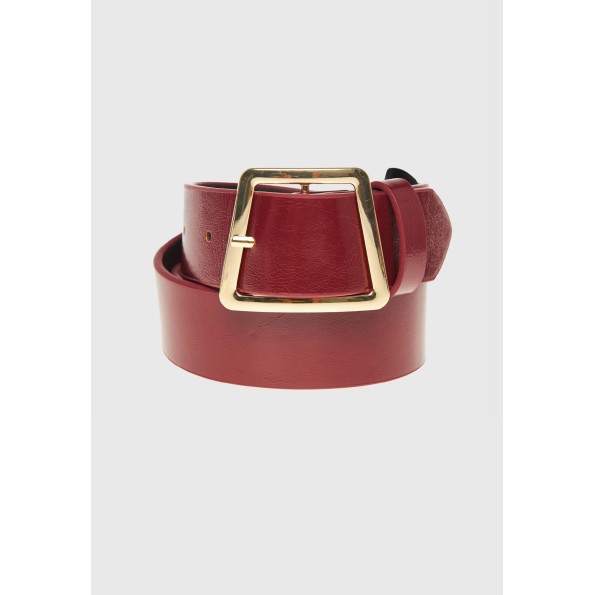 Γυναικεία ζώνη FUNKY BUDDHA FBL010-152-10 μπορντό