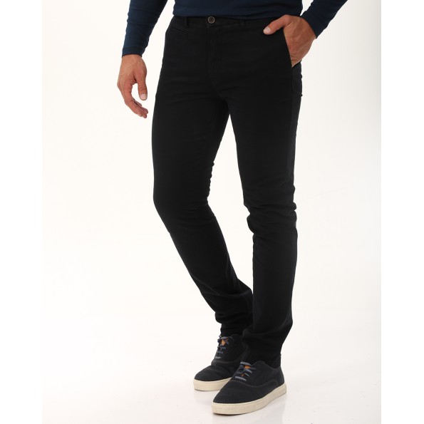 Ανδρικό chino παντελόνι NAVY & GREEN modern fit σκούρο μπλε Ανδρικά