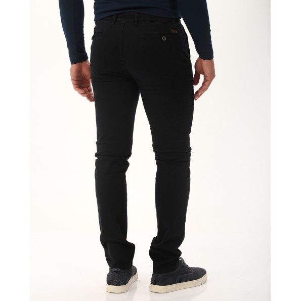 Ανδρικό chino παντελόνι NAVY & GREEN modern fit σκούρο μπλε Ανδρικά