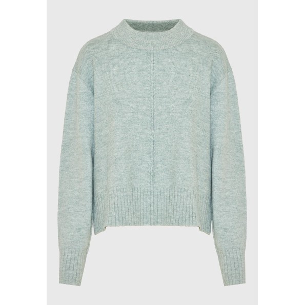 Γυναικείο πουλόβερ FUNKY BUDDHA FBL010-122-09 πράσινο Γυναικεία