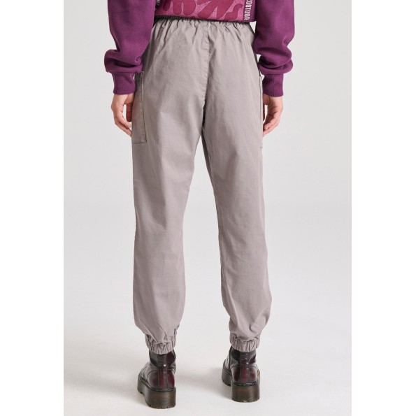 Γυναικείο cargo παντελόνι FUNKY BUDDHA FBL010-112-02 γκρι Γυναικεία