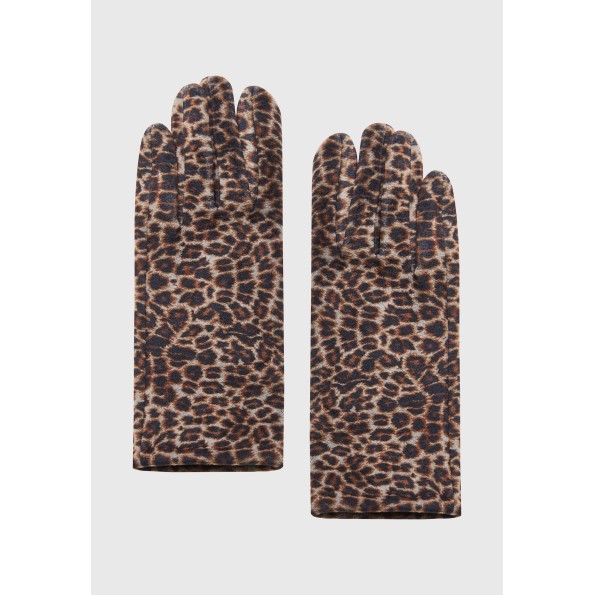 Γυναικεία γάντια FUNKY BUDDHA FBL010-175-10 animal print