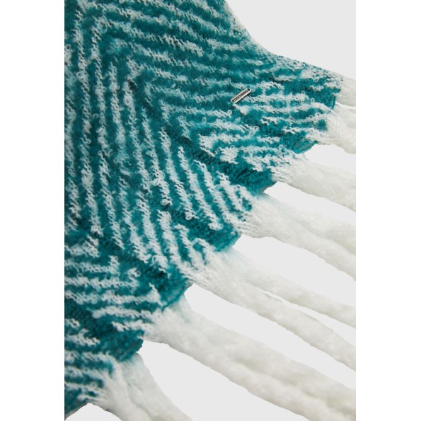 Γυναικείο κασκόλ FUNKY BUDDHA FBL010-137-10 πράσινο Γυναικεία