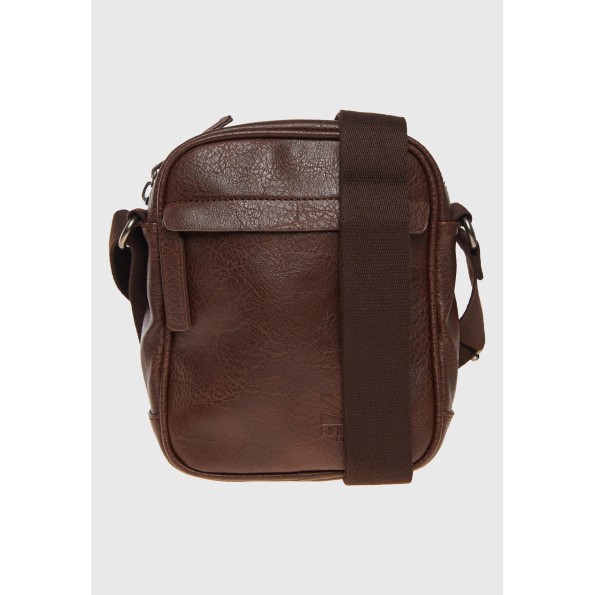 Ανδρικό τσαντάκι ώμου FUNKY BUDDHA καφέ