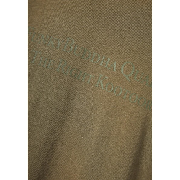 Ανδρική μπλούζα FUNKY BUDDHA FBM010-007-07 χακί Ανδρικά
