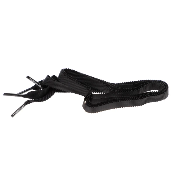 Unisex κορδόνια TUBELACES GROSGRAIN RIBBON LACE SMALL μαύρα