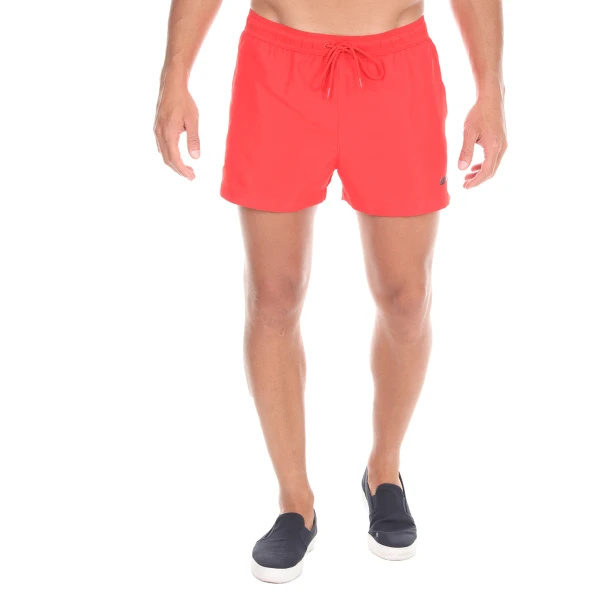 Ανδρικό μαγιό σορτς CK UNDERWEAR DRAWSTRING κόκκινο