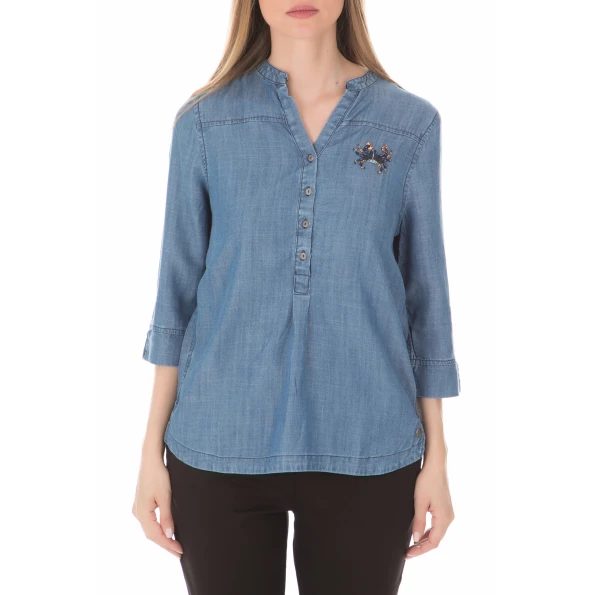 Γυναικεία πουκαμίσα GARCIA JEANS μπλε
