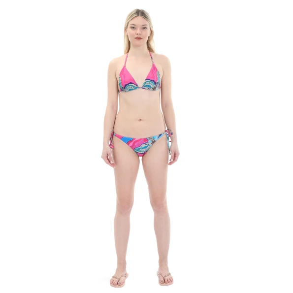 Γυναικείο μαγιό μπικίνι AMARIS MYKONIAN ESSENTIAL BIKINI φούξια μπλε