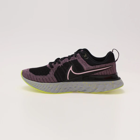 Ανδρικά παπούτσια running NIKE REACT INFINITY RUN FK 2 μαύρα κίτρινα