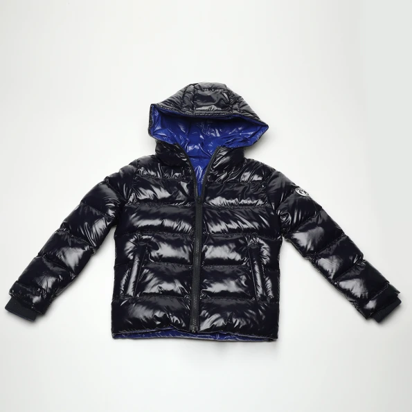 Βρεφικό puffer μπουφάν BEVERLY HILLS POLO CLUB BHP.0W1.010.453 μπλε