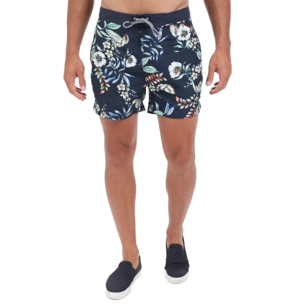 Ανδρικό μαγιό σορτς SUPERDRY SURF RETRO BOARDSHORT μπλε