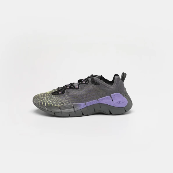 Unisex παπούτσια running Reebok FX9338 Zig Kinetica II γκρι μοβ