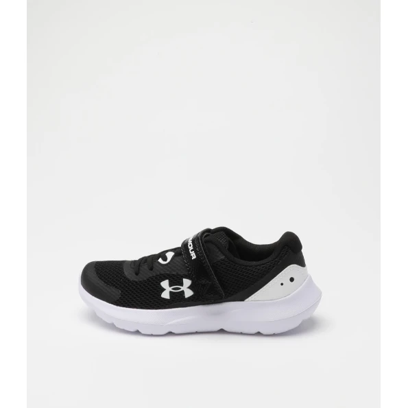 Παιδικά αθλητικά παπούτσια UNDER ARMOUR 3024990 BPS Surge 3 AC μαύρα λευκά
