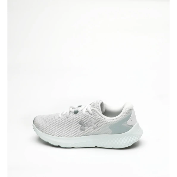 Γυναικεία παπούτσια running UNDER ARMOUR 3025526 UA W Charged Rogue 3 MTLC λευκό ασημί