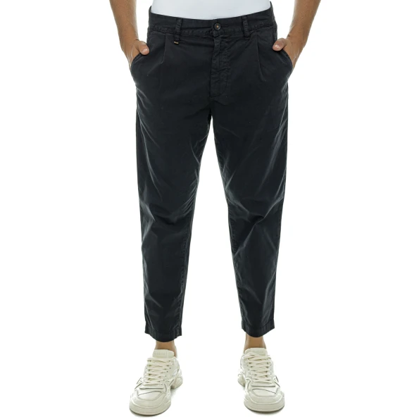 Ανδρικό chino παντελόνι BOSS 50489106 Schino-Shyne μαύρο