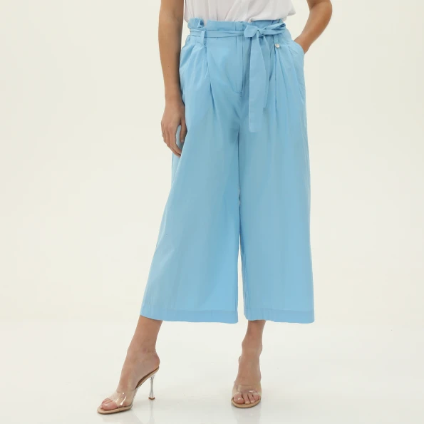 Γυναικεία jupe culotte ALE 8914087 γαλάζια
