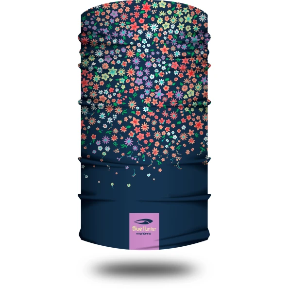 Facecover BLUE HUNTER 23003510400 U FLORAL FC μπλε floral 