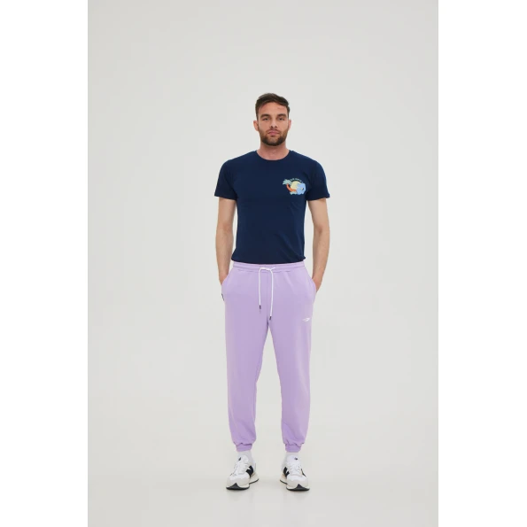 Unisex basic παντελόνι BLUE HUNTER 23003120114 U STYLER TERRY μοβ