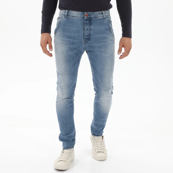 Ανδρικό jean παντελόνι EDWARD JEANS MP-D-JNS-S23-037 AROLO-S23 μπλε