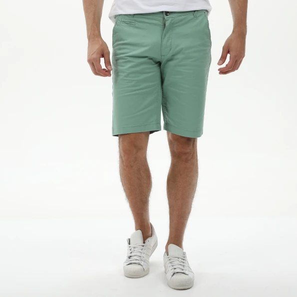 Ανδρική chino βερμούδα EXPLORER 2321107005 πράσινη