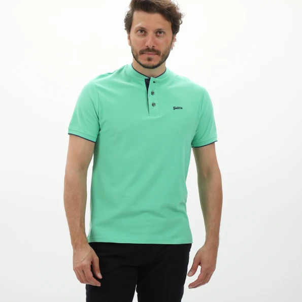 Ανδρικό t-shirt BATTERY 10241006 τιρκουάζ