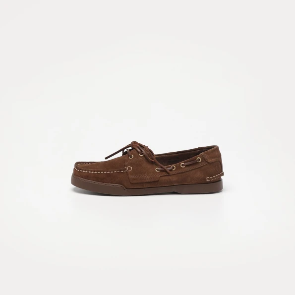 Ανδρικά slip on NORTH SAIL WG DECK SUEDE 085 καφέ